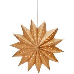 PR Home Etoile de l'avent Alfa marron 60 cm