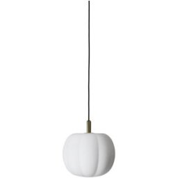 Made By Hand Suspension PePo Medium Ø30 cm Opal-brass top