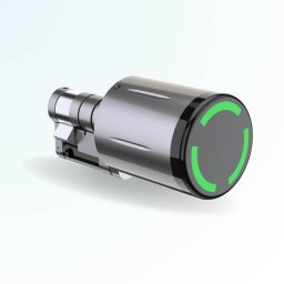 Demi-cylindre électronique de serrure connecté étanche locky-13 à badge rfid mifare