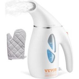 VEVOR Défroisseur Vapeur Portable de 800 W Appareil à Défroisser Vertical avec Réservoir d’Eau 240 mL Long Cordon Chauffage Rapide pour Élimination Rapide des Plis Vêtements Chemises Maison Voyage