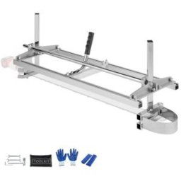VEVOR Gruminette Scierie Mobile Portable 355-914 mm Barre de Guidage en Acier Galvanisé avec Épaisseur de Coupe 5,08-300 mm Coupe Transversale Moulin à Scie à Chaîne de Tronçonneuse pour Constructeurs