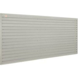 VEVOR Panneau à Lattes Mural Garage 1220x310 mm Panneau Rangement Outils 8PCS Panneaux Muraux Porte-outils Capacité 34 kg pour Atelier, Magasin de Détail, Mur Garage, Organisation Stockage Artisanal
