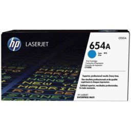 HP 654A toner cyan authentique LaserJet