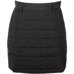 Jupe droite courte matelassée noire Femme CALVIN KLEIN