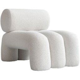 101 Copenhagen Chaise lounge Foku Chair Bouclé
