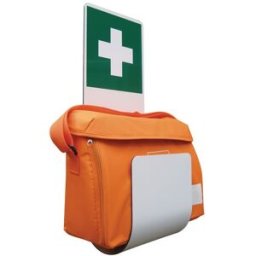 Securimed Sacoche médicale de soins d'urgence avec support mural