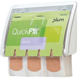 Distributeur garni de pansements QuickFix Uno Plum