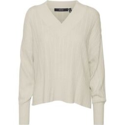 Pull over manches longues col V Femme VERO MODA