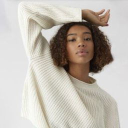 Pull over manches longues vmsayla en maille Femme VERO MODA