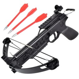 Arbalète pistolet à poulies 50 lbs + 3 flèches