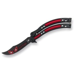 Couteau papillon balisong 23cm Red Eagle ALBAINOX