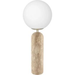 Globen Lighting Lampe de table Torrano Travertin
