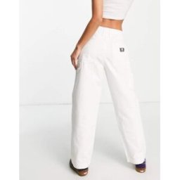 Vans - Ground Work - Pantalon - Blanc Blanc W32 female