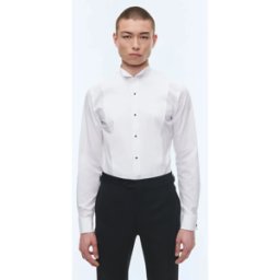 FURSAC - Chemise à plastron en popeline de coton - Taille 40 - Homme