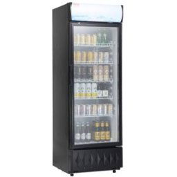 VEVOR Réfrigerateur à Boissons Frigo Vitrine Commercial 345 L 0-10 ℃ 5 Étagères