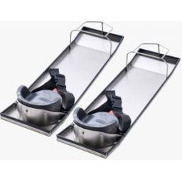 VEVOR genouillères en béton genouillères 30 "x 8" paire avec genouillères pour béton