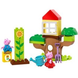 Lego Le jardin et la cabane dans l'arbre de Peppa Pig