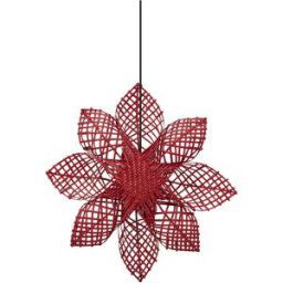 PR Home Etoile de l'avent Anna rouge 82 cm