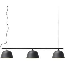 Muuto Lampe à suspension Ambit Rail noir
