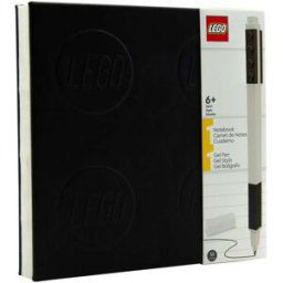 Lego Carnet et stylo à encre gel - Noir