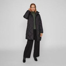 Manteau matelassé avec col haut viadaya noos 14074434 4139 Femme VILA