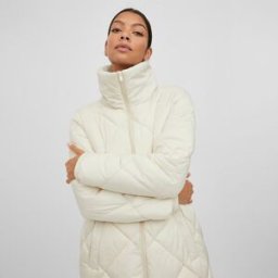 Manteau matelassé avec col haut viadaya noos 14074434 4139 Femme VILA