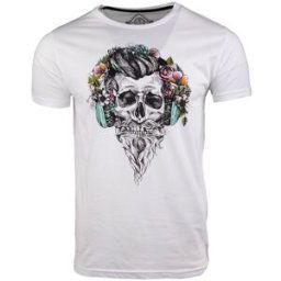 Tee shirt imprimé tête de mort messina Homme BLAGGIO