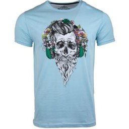 Tee shirt imprimé tête de mort messina Homme BLAGGIO