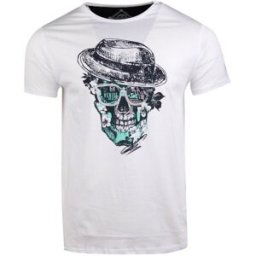 Tee shirt imprimé tête de mort modovi Homme BLAGGIO
