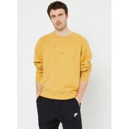 M M Nsw Nike Air Ft Crew par Nike Jaune XXL Accessoires