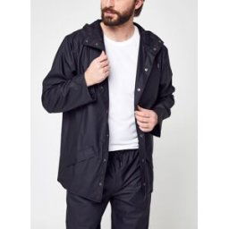 Jacket W3 - Unisexe M par Rains Noir L Accessoires