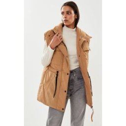 BYASTARA WAISTCOAT - par B-Young Beige 38 Accessoires