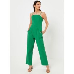 Mona Jumpsuit par Thinking Mu Vert L Accessoires