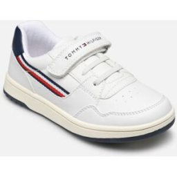 STRIPES LOW CUT LACE-UP par Tommy Hilfiger Blanc 32 Enfant
