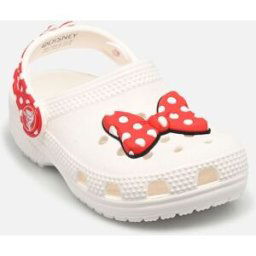 Disney Minnie Mouse Cls Clg T Whi/Red par Crocs Blanc 19 - 20 Enfant