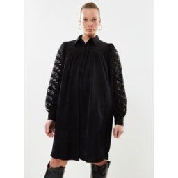 Viliya L/S Knee Lenght Dress/Rou par Vila Noir 38 Accessoires