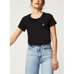 CK Embroidery Slim Tee par Calvin Klein Jeans Noir M Accessoires
