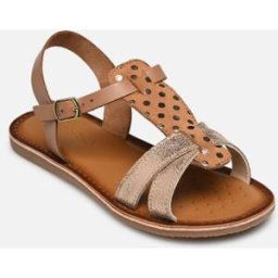 J Sandal Eolie Girl par Geox Marron 35 Enfant