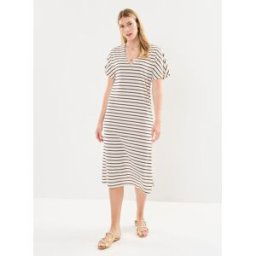 Vialo Rev. V-Neck S/S Dress par Vila Beige S Accessoires