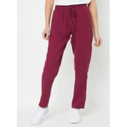 Pantalon Uni BW22005 par IKKS Women Rose 38 Accessoires