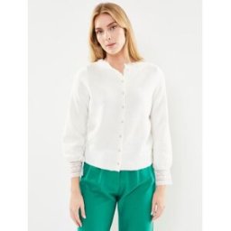 Vilaylan Neck Ls Knit Cardigan/C27 par Vila Blanc M Accessoires