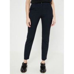 Pantalon Long BW22075 par IKKS Women Bleu 36 Accessoires