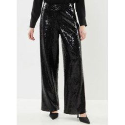 Viserena Hw Wf Sequin Pants/Rou par Vila Noir 34 Accessoires