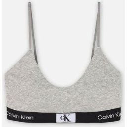 Unlined Bralette par Calvin Klein Noir L Accessoires