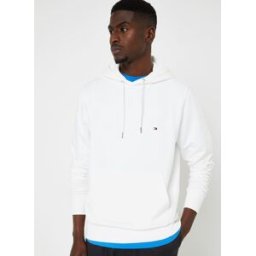 1985 Hoody par Tommy Hilfiger Blanc S Accessoires