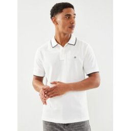 Framed Tipping Ss Polo par GANT Blanc S Accessoires