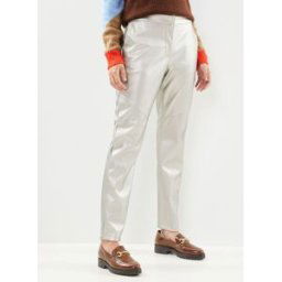 Vipen Rw Coated Pu Pant par Vila Argent 36 Accessoires