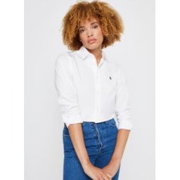 Chemise en coton popeline par Polo Ralph Lauren Blanc 36 Accessoires