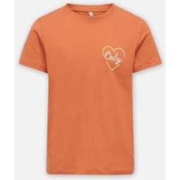 Kogsonja S/S Reg Top Box Cs Jrs par Kids Only Orange 5 - 6A Accessoires