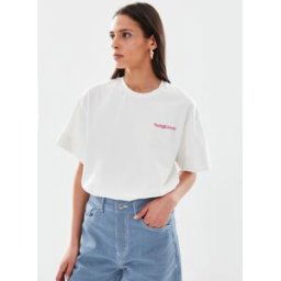 Jcsabina Logo Tshirt - par The Jogg Concept Blanc M Accessoires